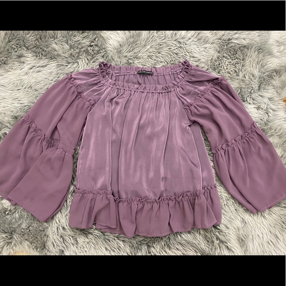 Harlowe and Graham Off the Shoulder Top